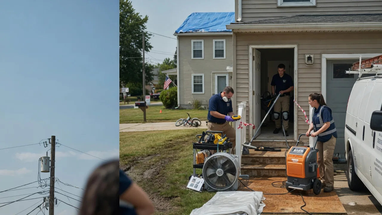Water Damage Repair in Winfall, NC near me